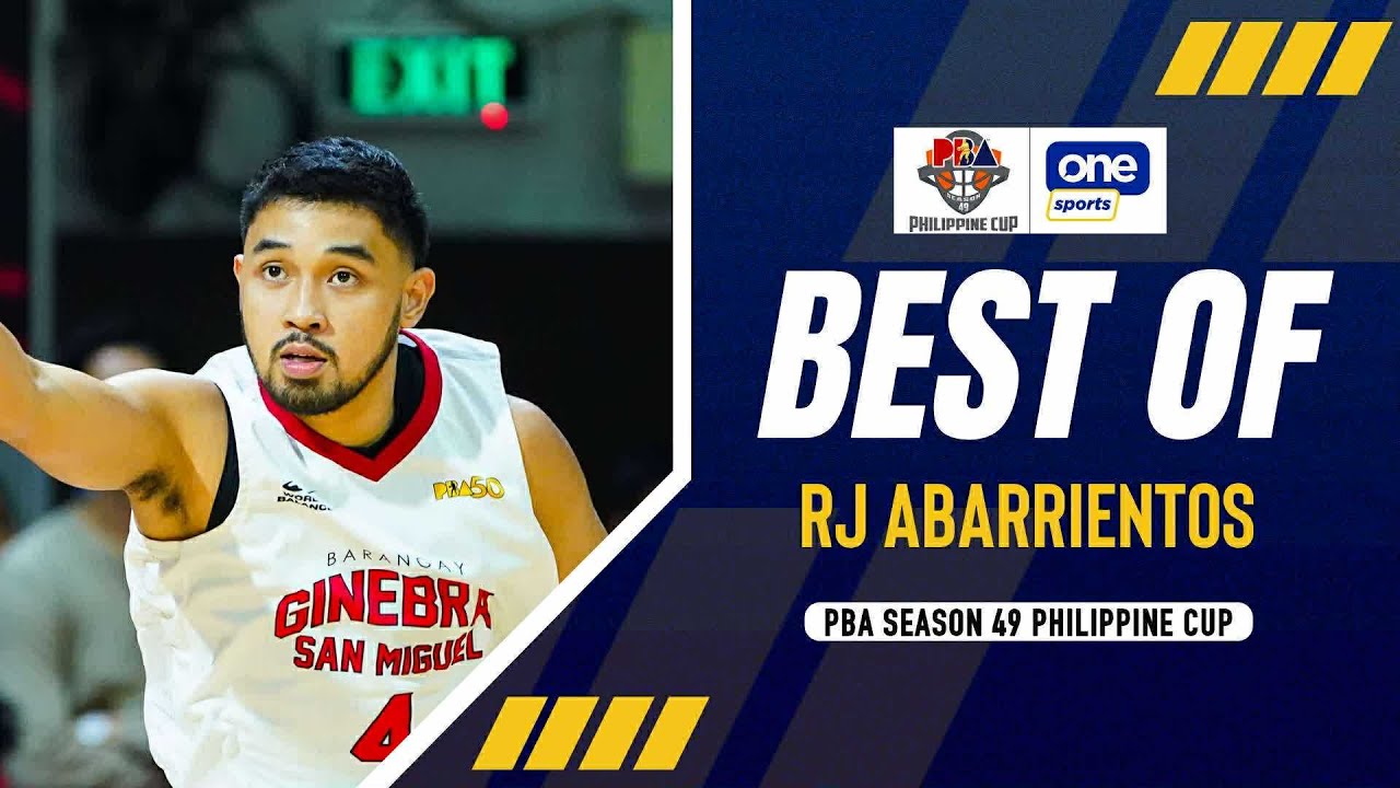 BEST OF RJ ABARRIENTOS | PBA SEASON 49 PHILIPPINE CUP | HIGHLIGHTS