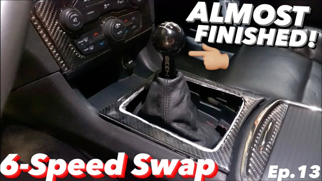 Finishing the Interior and Bleeding the Clutch!! | Manual Hellcat Charger Build Series! Ep.13