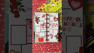 Valentine Week in my skinny mini Happy Planner #planwithme #happyplanner #skinnyminihappyplanner