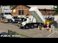 Building road w/ MrsTheCamPeR | Public Work Stappenbach | Farming Simulator 19 | Episode 6