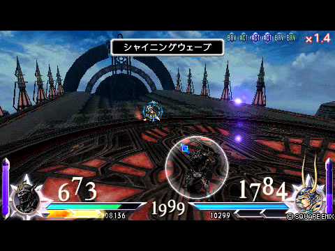 ディシディア　セシルＶＳウォーリアオブライト