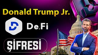 Donald Trump Jrdan Defi Token Şifresi