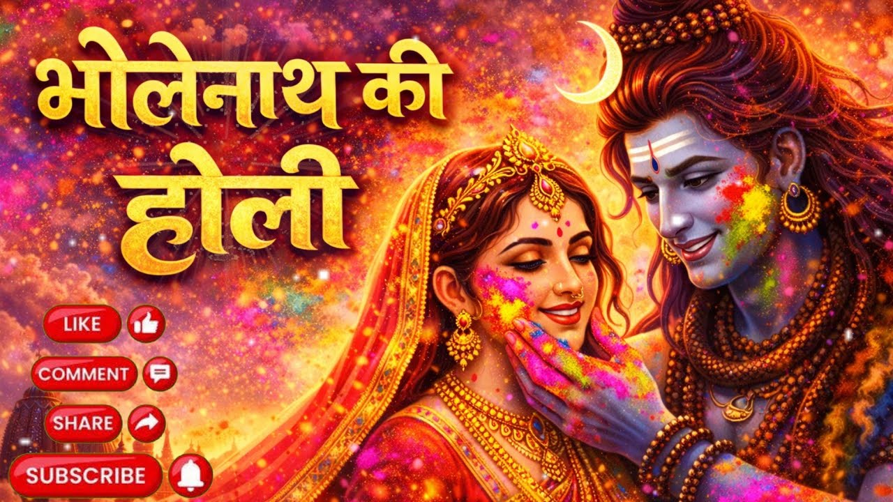 फागुन का मस्त महीना | भोला खेल रहे हैं होली 🔥 | Shiv Holi Song 2026 | New Holi Bhajan