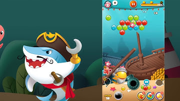 Marine boy: bubble shooter