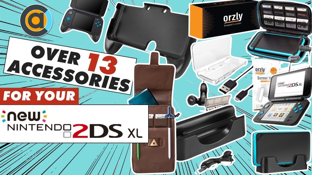 Over 13 Of The Best 2ds Xl Accessories Orzly Powera And More Youtube