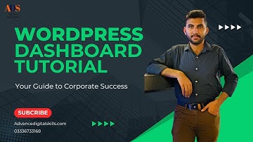 WordPress Dashboard Tutorial 2024 | Dashboard Complete Introduction