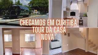 TOUR DA CASA NOVA EM CURITIBA - FINALMENTE CHEGAMOS - VIDA NOVA EM CURITIBA
