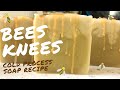 The Bees Knees Soap | Using beeswax and honey in cold process soap