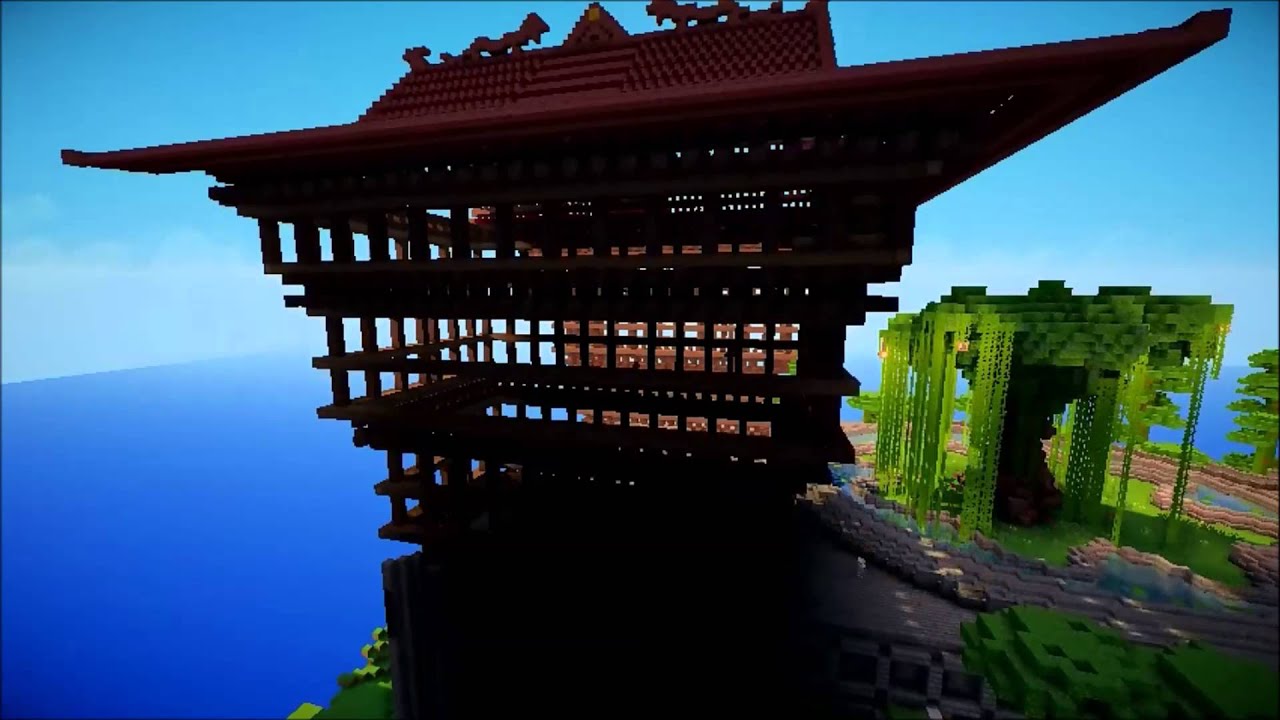 Minecraft Timelapse --- Chinese Style building - YouTube