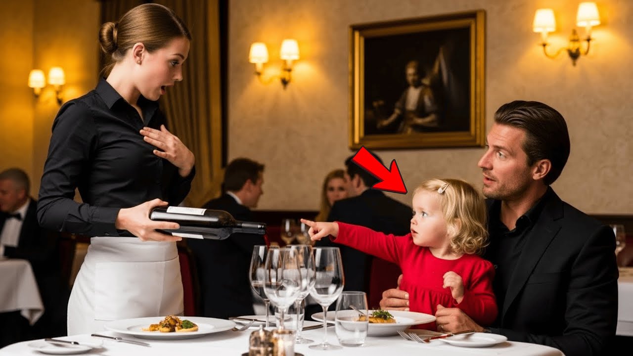 Dochter Van De Miljonair Zegt Haar Eerste Woord — Wijst Naar De Serveerster En Zegt "Mama"