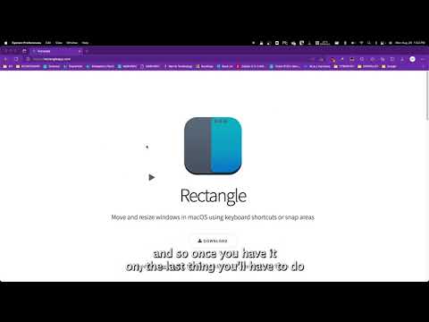 Free Mac Window Management with Rectangle