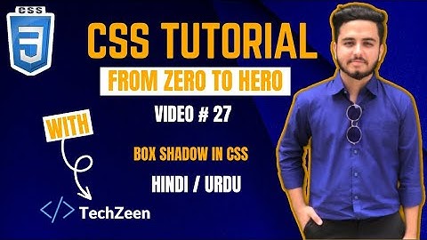 CSS Tutorial: Mastering Box Shadow Property in CSS in Hindi / Urdu