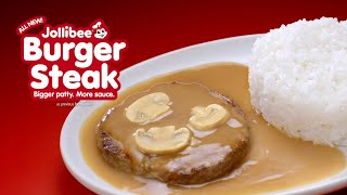 New Jollibee Burger Steak @JollibeePhilippinesOfficial