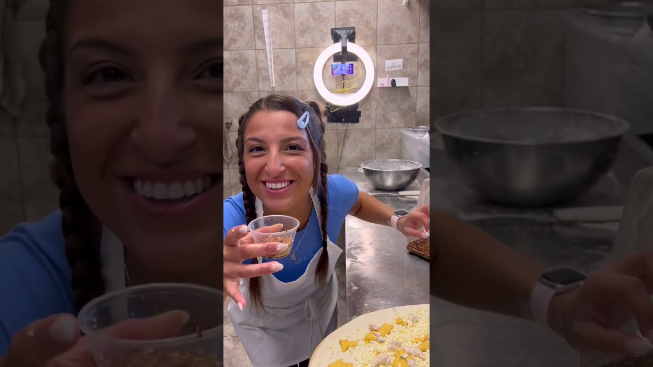 Queso Chicken🍕 | Pizza Princess G x Cam's Pizzeria | Giuliana