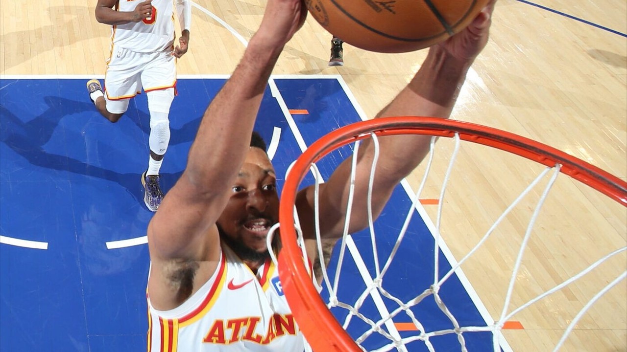 CJ McCollum 32 Pts Hawks Tie Series Game 2 vs Knicks!