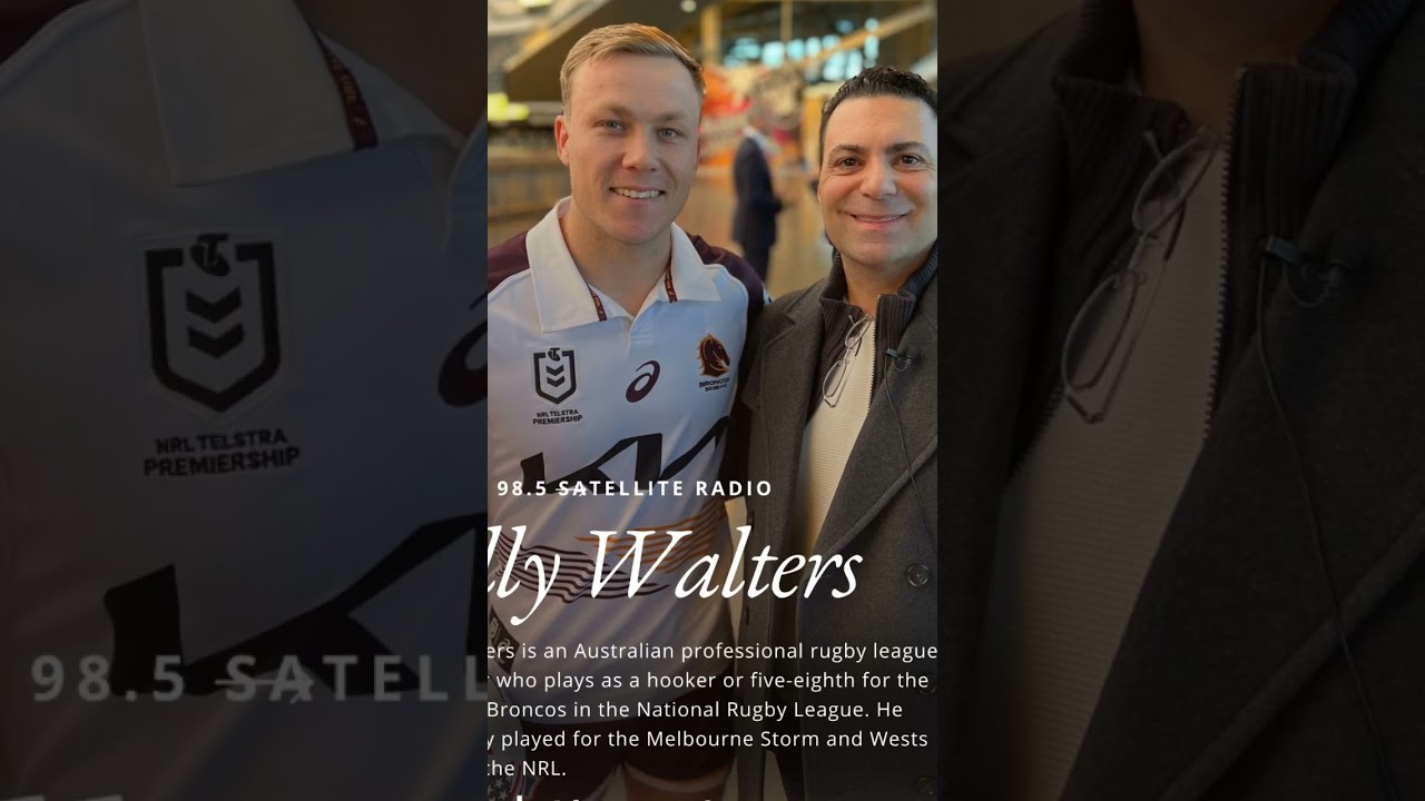 Live at allegiant Stadium with Australian rugby player Billy Walters