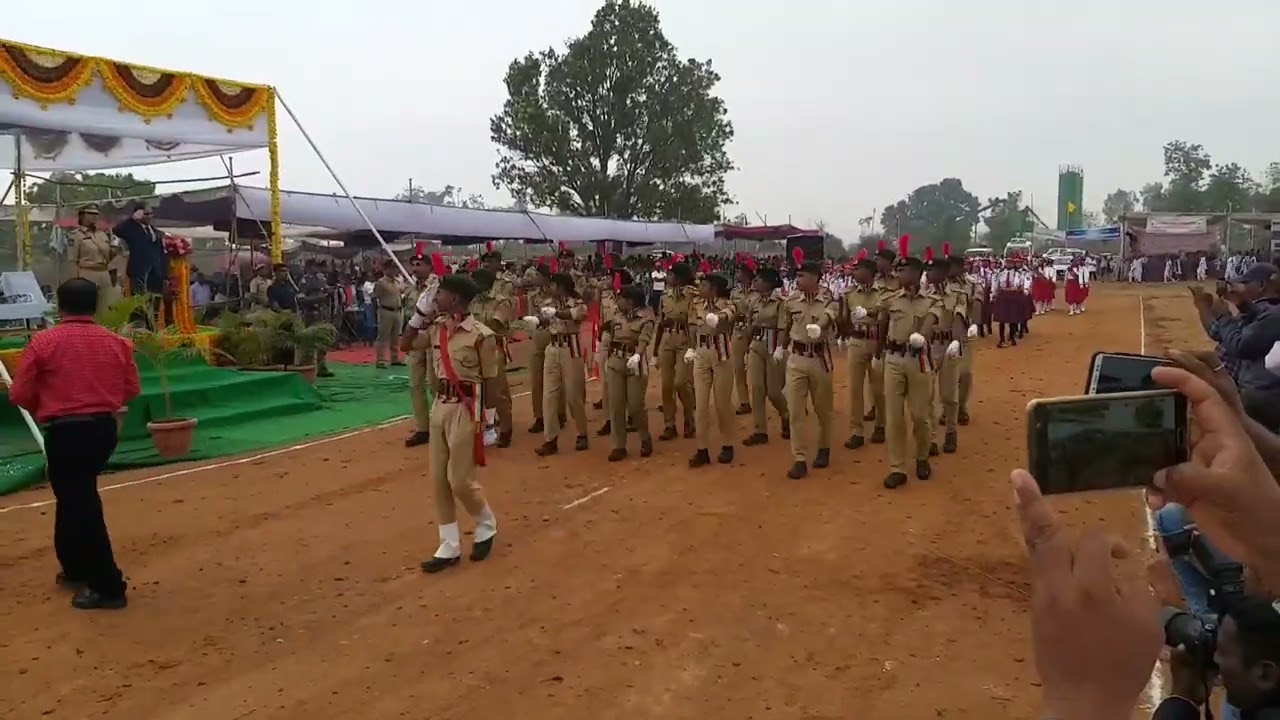 G D C medak NCC with police parade 2019