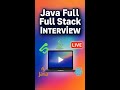 Java full stack interview question revise