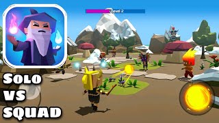 Solo VS Squad : Magic io (Gameplay / Walkthrough) screenshot 4