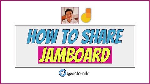 How to Share Jamboard files (Anyone on the internet with this link can view or edit)