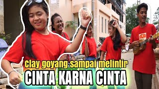 Pengamen cantik goyang hot!‼️clay bikin meleleh netizen‼️cinta karena cinta seru banget