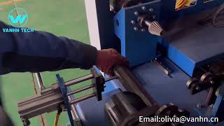 Automatic ringlock scaffolding welding machine,