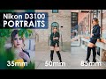 Nikon D3100 Portrait Photography