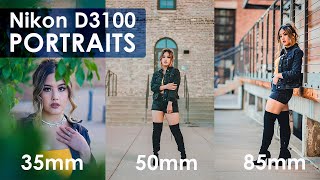 Nikon D3100 Portrait Photography