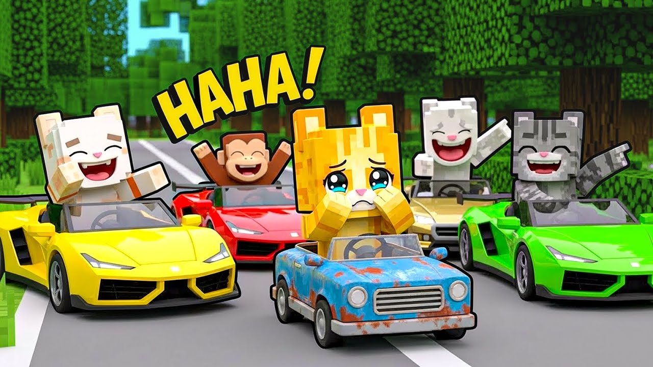 They Mocked Ginger’s Old Car 🚗😢 | Mom Cat’s Action Shocked Everyone 😱 | Minecraft Story 