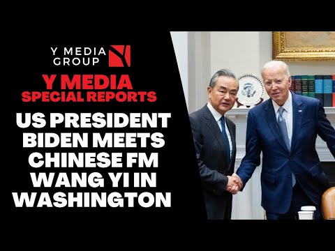 US PRESIDENT BIDEN MEETS CHINESE FM WANG YI IN WASHINGTON