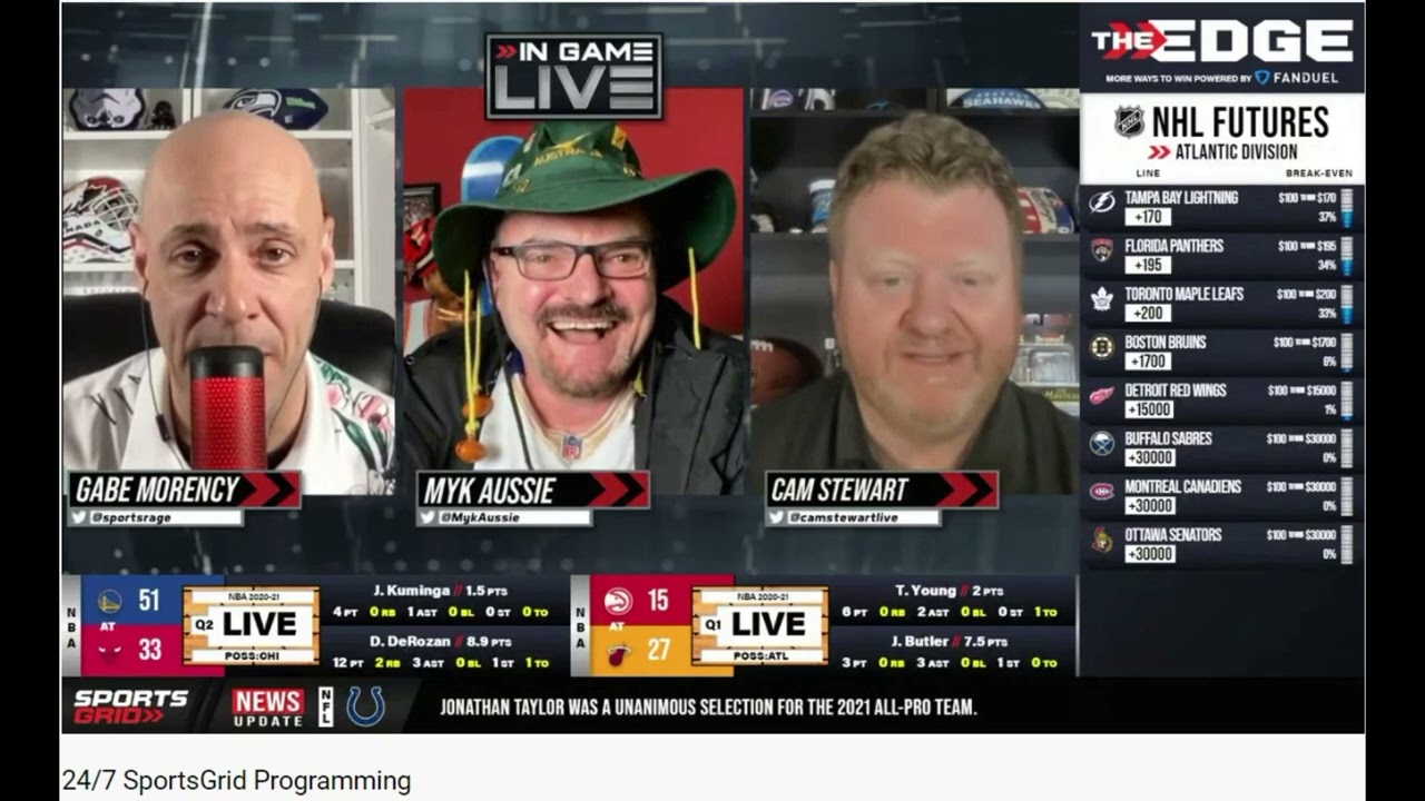 "Talking NFL Wildcard games, Aussie Open & Djokovic saga, more on NY's @SportsGridTV etc" @MykAussie