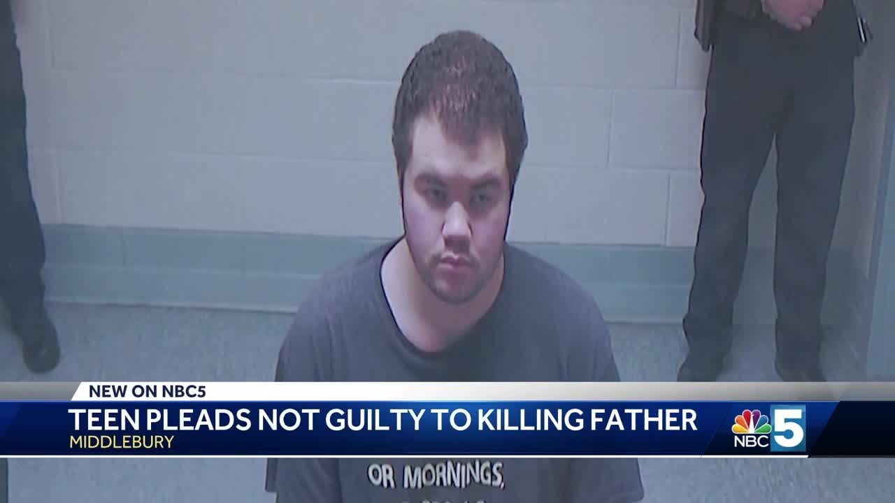 Vermont teenager pleads not guilty to killing his father - YouTube
