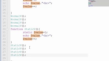 Building Blocks of PHP Continue,Static Variables,lesson#23  #Learn Your Self XP#