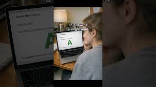 My professor doesn't know AI wrote my essay #Shorts