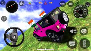 4k gari vs cars Mahindra Thar Car Games: Indian Cars Gadi Wala Game Android Gameplay 2026 screenshot 5