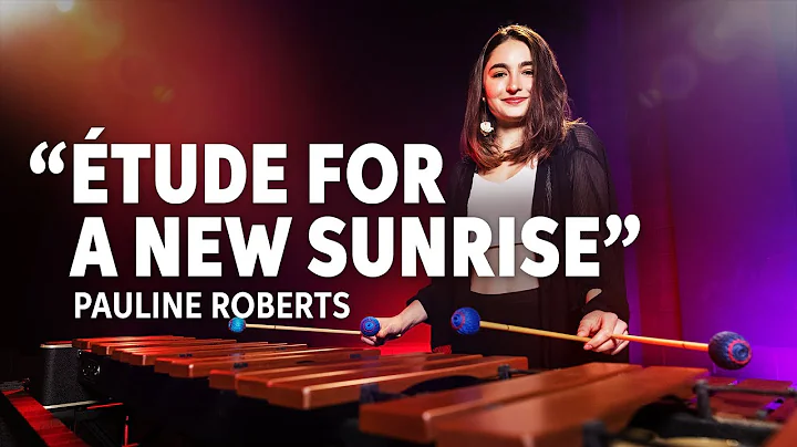 BlueHaus Marimba Mallets | Pauline Roberts Performs "tude for a New Sunrise"