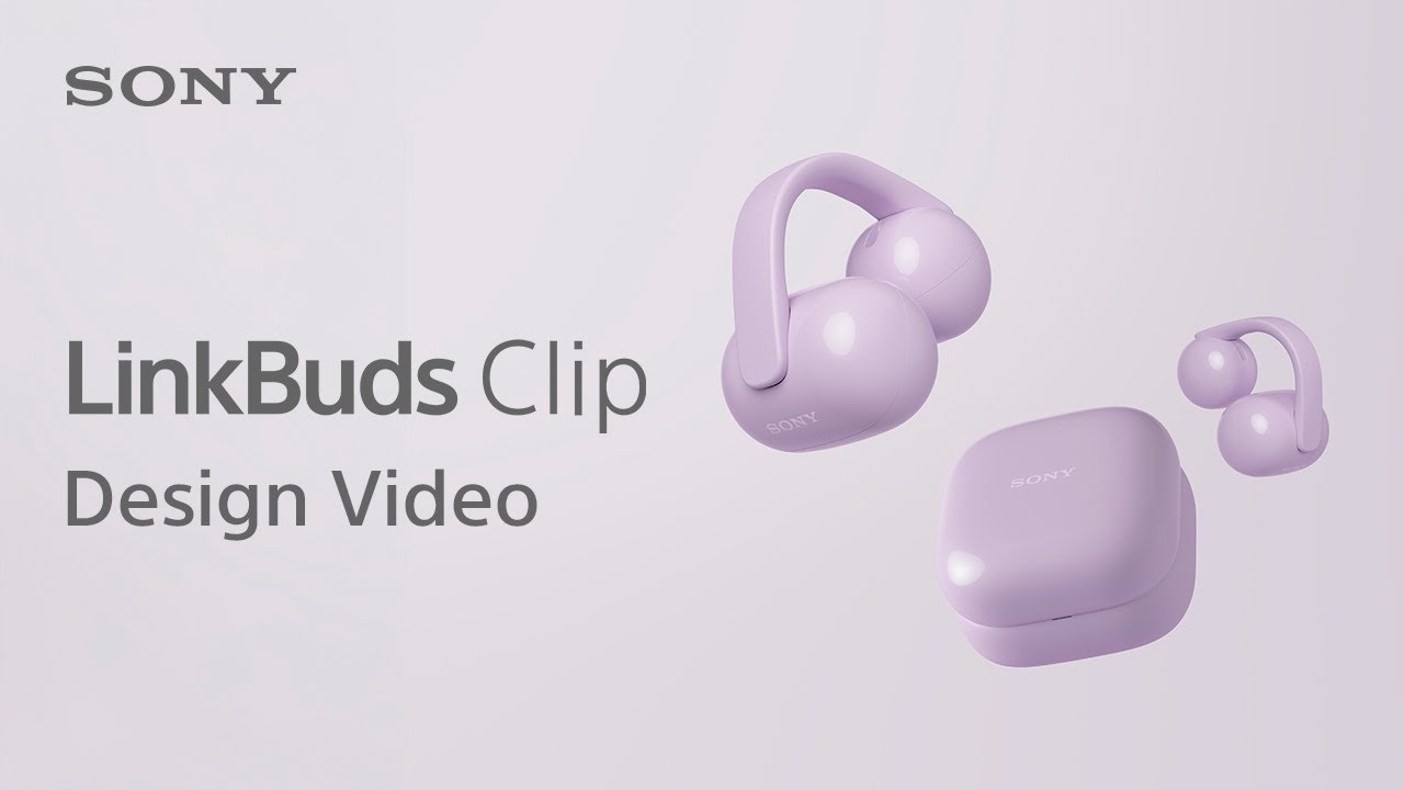 Sony Open-ear Earbuds LinkBuds Clip Design Video | Sony Official