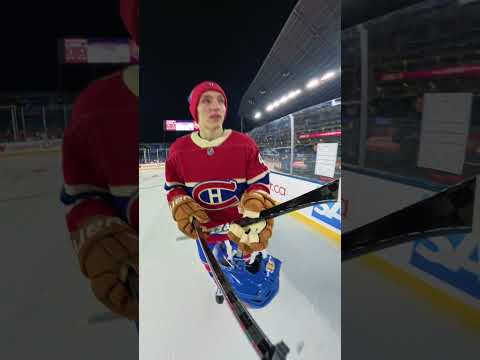 Take a lap with LANE at the HERITAGE CLASSIC! 🔥❄️