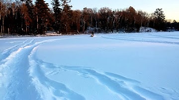 02 Polaris Edge X 600 Carving with MBRP race can