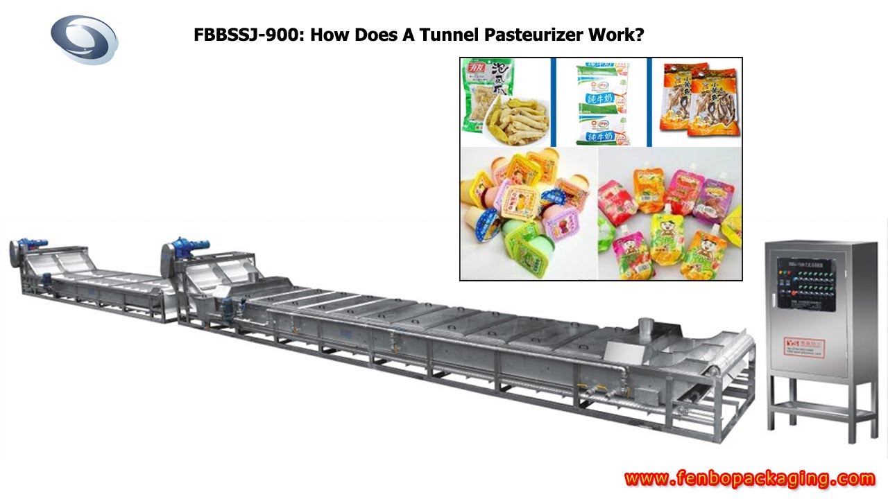 FBBSSJ-900: How Does A Tunnel Pasteurizer Work?