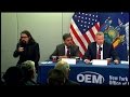 Vídeo. El intérprete del alcalde de Nueva York convierte una conferencia de prensa en un show