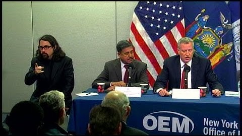 RAW VIDEO: Sign Language Interpreter Goes Viral During De Blasio Ebola Press Conference