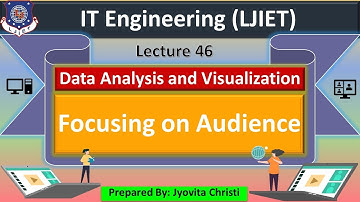 Lec-46_Focusing on Audience | Data Analysis & Visualization | IT Engineering