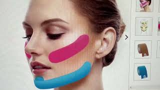중국 방수 Kinesiology 테이프 생산 업체 ,얼굴 V 라인 리프팅 Kines 얼굴 테이프 주름 흡진기를 위한 주문 Kinesiology 테이프 공급업체