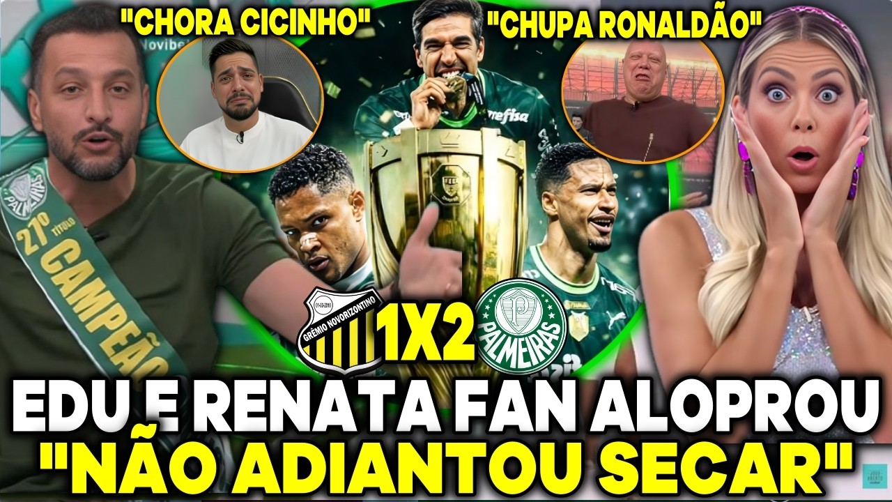 RENATA FAN E EDU DRACENA HUMILHOU OS ANTIS 