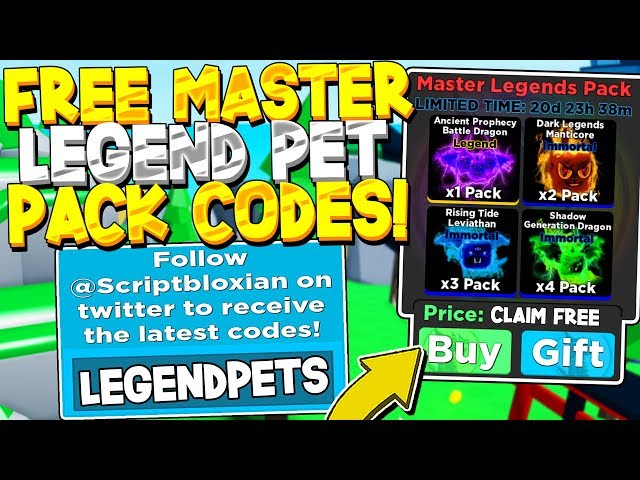 NEW FREE MEGA LEGENDS PET PACK CODES IN NINJA LEGENDS 2 RELEASE UPDATE!  Roblox 