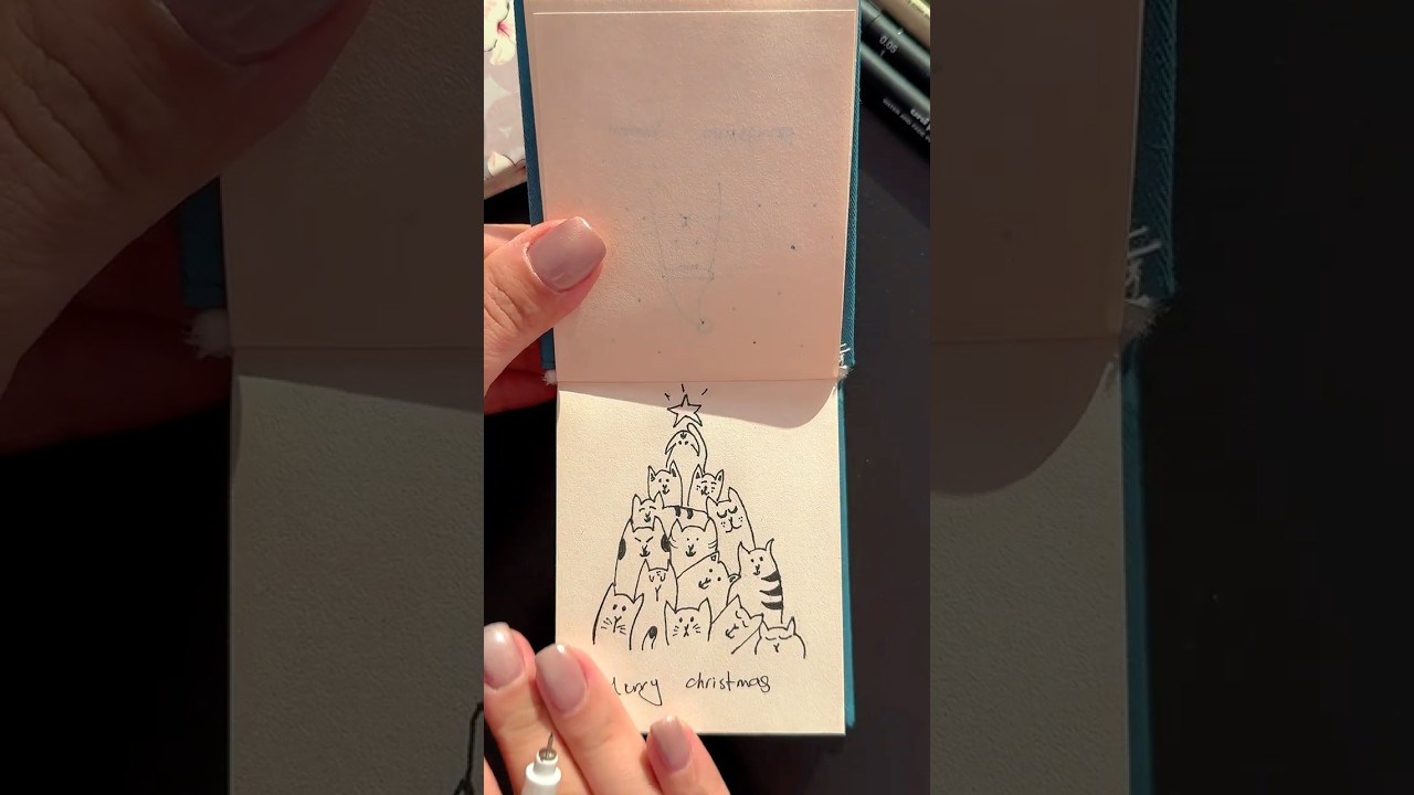 Relaxing Line Art | Easy & Simple Drawing ✏️ 