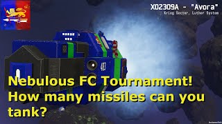 First Nebulous Fleet Command Tournament! Game 2! How many missiles do they have?