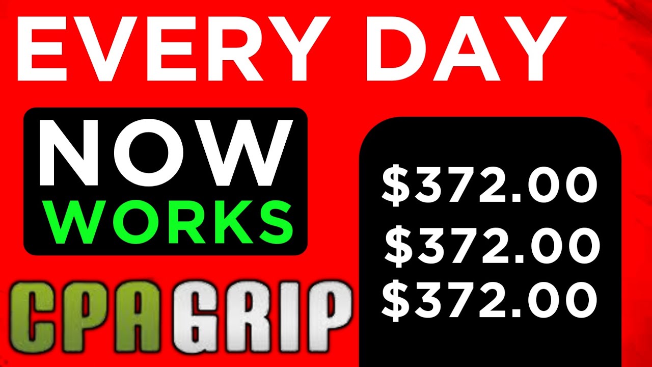Easiest $37,298 for FREE With CPA Marketing | Cpagrip free traffic method