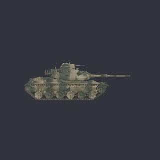 3D Model of tank - file M60.max